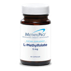 MethylPro L-Methylfolate 5 mg - Supports a Healthy Mindset - Active Folate for Methylation Support & Biochemical Reactions - Highly Bioavailable - Flexible Dosing - 30 Servings - 30 Capsules