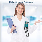 SKYREH Stethoscope Holder Clip, PU Leather Stethoscope Hip Holder Lightweight Portable Holster for Physicians, Nurses, EMT, Medical Nursing Students, for 3M Littmann & Most Stethoscope, Caribbean Blue