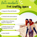Advanced Bionetix Organic Irish Sea Moss Capsules, Raw Wildcrafted Seamoss Enhanced w/Bladderwrack & Burdock Root Capsules 240 Total Pills Antioxidant Packed. Prebiotic Superfood, Thyroid Support
