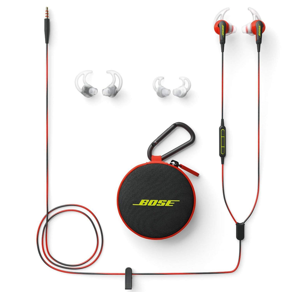 Bose SoundSport in-Ear Headphones - Apple Devices, Power Red - 741776-0040