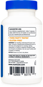 Nutricost N-Acetyl L-Tyrosine (NALT) 350mg, 120 Capsules (2 Bottles) - Gluten Free, Non-GMO