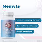 Memyts – B Vitamins & Herbal Extract Capsules – 30 Ct, 1 Month Supply
