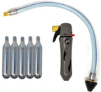 RedRock Gallo Drain Gun with 5 Unthreaded CO2 Cartridges for A/C Condensate Line Air Conditioner Cleaner Blaster Opener Kit with Five Cartridge Clears HVAC Clogs
