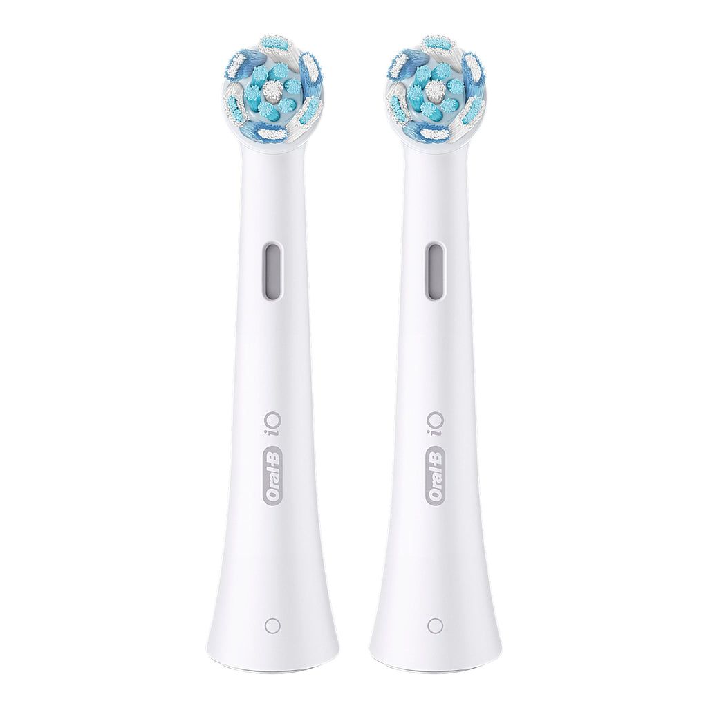 Oral-B iO Series Ultimate Clean Electric Toothbrush Replacement Brush Heads for an Oral-B Electric Toothbrush, 2 Count, White