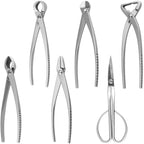 6 PCS Bonsai Pruning Tool Set, 6 Different Roles of Scissors to Meet All the Needs of the Usage Process, for Plant Pruning and Shaping, Free Your Hands and Easy to Finish the Work