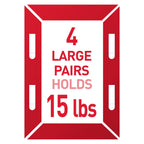 Command 15 lb Large Picture Hanging Strips 14 Pairs (28 Strips), Damage-Free Hanging Picture Hangers, No Tools Wall Hanger for Home Decor, White Adhesive
