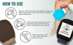 Natural Elephant Exfoliating Hammam Glove… (Pure Black 3 Pack)