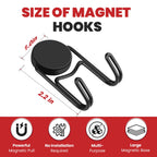 Buelkmag Magnetic Hooks for Cruise Cabins 50Lbs+ Heavy Duty Magnet Hook