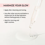 MAELOVE Hydrator Hyaluronic Acid B5 Serum with Resveratrol for Instantly Dewy Glow, Fills Fine Lines, Lightweight and Non Greasy, 1.0 fl oz