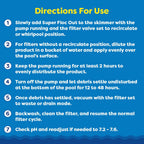 In The Swim Super Floc Out – Drop the Gunk, Ditch the Cloud, Dive Into Clear Water – 1 Quart - 2-Pack