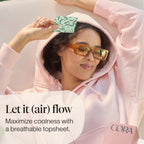 Cora 100% Organic Cotton Topsheet Period Liners (84 Regular Period Liners)