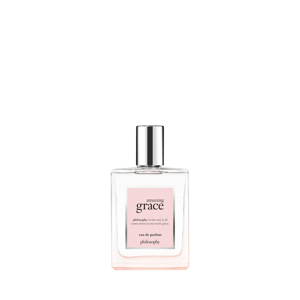 philosophy amazing grace eau de parfum - clean & floral women's perfume - with notes of bergamot, lily of the valley & musk - long lasting fragrance - 2 fl oz