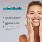 SUN COAST SCIENCES - Hydrate + Restore Total Face Cleanser, Vitamina B, Hydrating Facial Cleanser With Niacinamide for All Skin Types - 4 fl oz