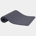 Fitvids 1/2-Inch Thick High Density Foam Exercise Yoga Mat with Carrying Strap, For Cushioning The Body Against Hard Floors, Graphite