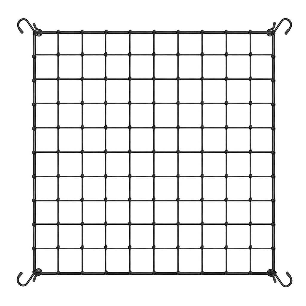VIVOSUN 5 x 5Ft. Elastic Trellis Netting with 4 Hooks for Climbing Plants, Vegetables, Fruits, and Flowers, 1-Pack