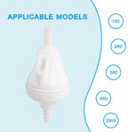 Upgraded G52 Backup Valve Replacement Compatible with Polaris 180 280 380 480 3900 Pool Cleaner Replace Part Replacement Kit with G53 Gear Mechanism G57 Collar G54 Outer Casing by Podoy