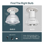 Linkind MR16 LED Bulb Dimmable, GU5.3 Bi-Pin Base LED Light Bulbs, 6.5W (70W Equivalent) 3000K Warm White 640lm MR16 LED Spot Lights, Recessed, Tracking Lights, 12V Low Voltage, 6 Packs