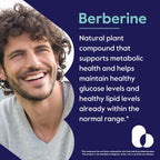 BESTVITE Berberine 500mg Per Capsule (120 Vegetarian Capsules) - No Fillers - No Stearates - No Flow Agents - Vegan - Gluten Free - Non GMO