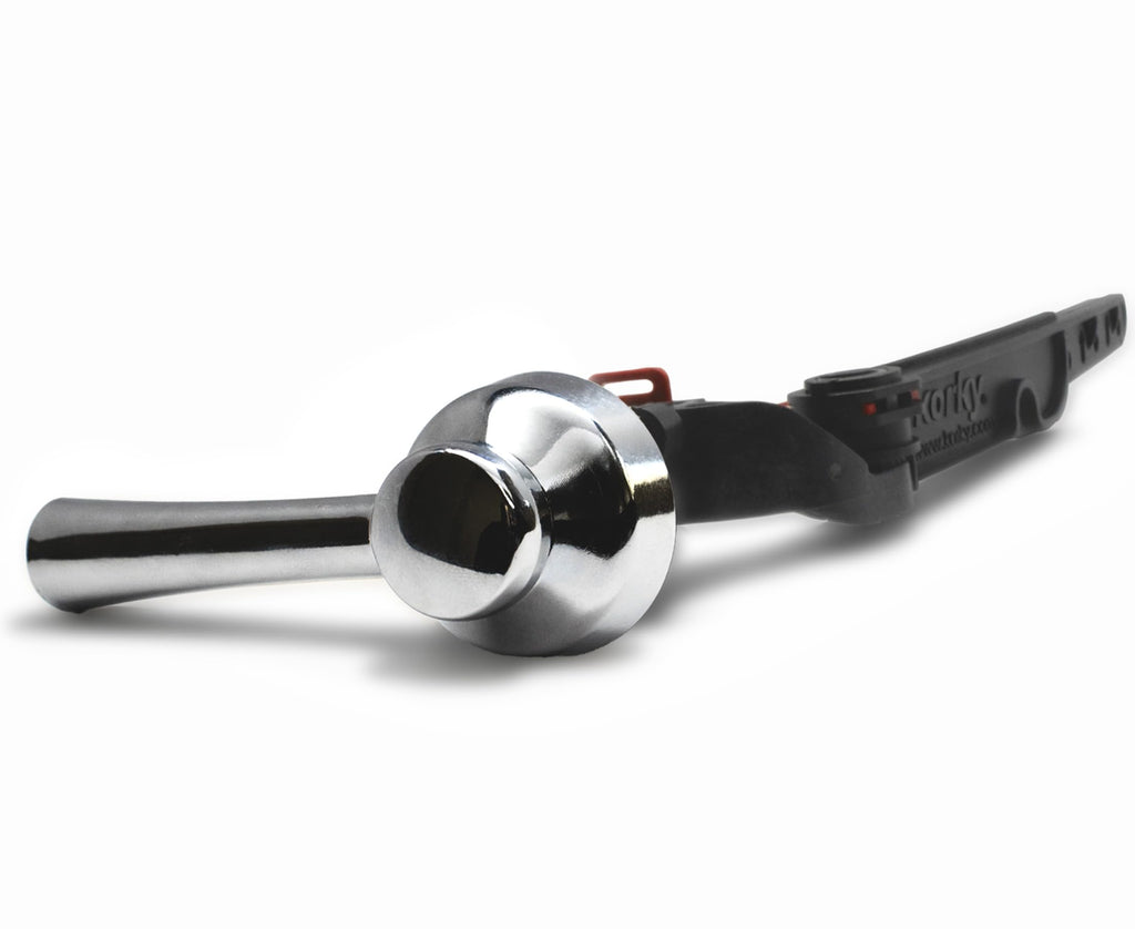Korky 6054BP StrongARM Tank Lever Universal to Fit Front Angled Side Left and Right Mount Toilets, Chrome, Simple Style