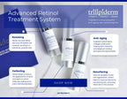 Trilipiderm Advanced Retinol Serum for Anti-Aging - 3 Phases (1.5%, 3.5%, 5.5%) - 5oz Each