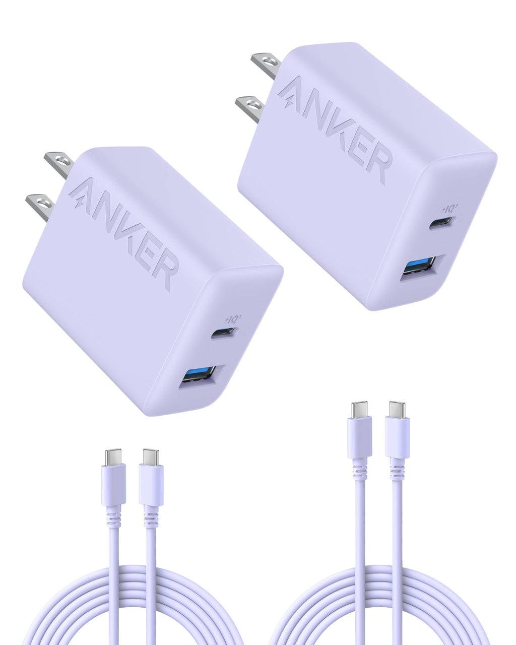 Anker Phone Charger, 20W USB C Charger Block, Type C Charger Fast Charging