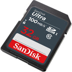 SanDisk 32GB Ultra 100MBs SDHC Memory Card