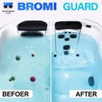 【10 lbs】 1-Inch Bromine Tabs, Chemical Sanitizer for Spas & Hot Tubs, Bromine Chemical Tabs