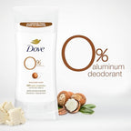 Dove Deodorant Stick Shea Butter 3 Count Non-irritating Deodorant for Underarm Care Kindest Aluminum Free Deodorant 2.6 oz