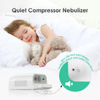 Nebulizer Machine for Adults & Kids with Mouthpiece and Mask, Desktop Compressor & Jet for Home Use-0518-CNB69025-LUE-B4