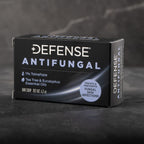 Defense Antifungal Bar Soap | Jock Itch, Ringworm, Athlete's Foot, Skin Fungus | Medicated Anti Fungal Treatment (One Bar, No Case)