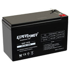 ExpertPower EXP1270, 12V 7Ah Battery SLA Rechargeable with F1 Terminals