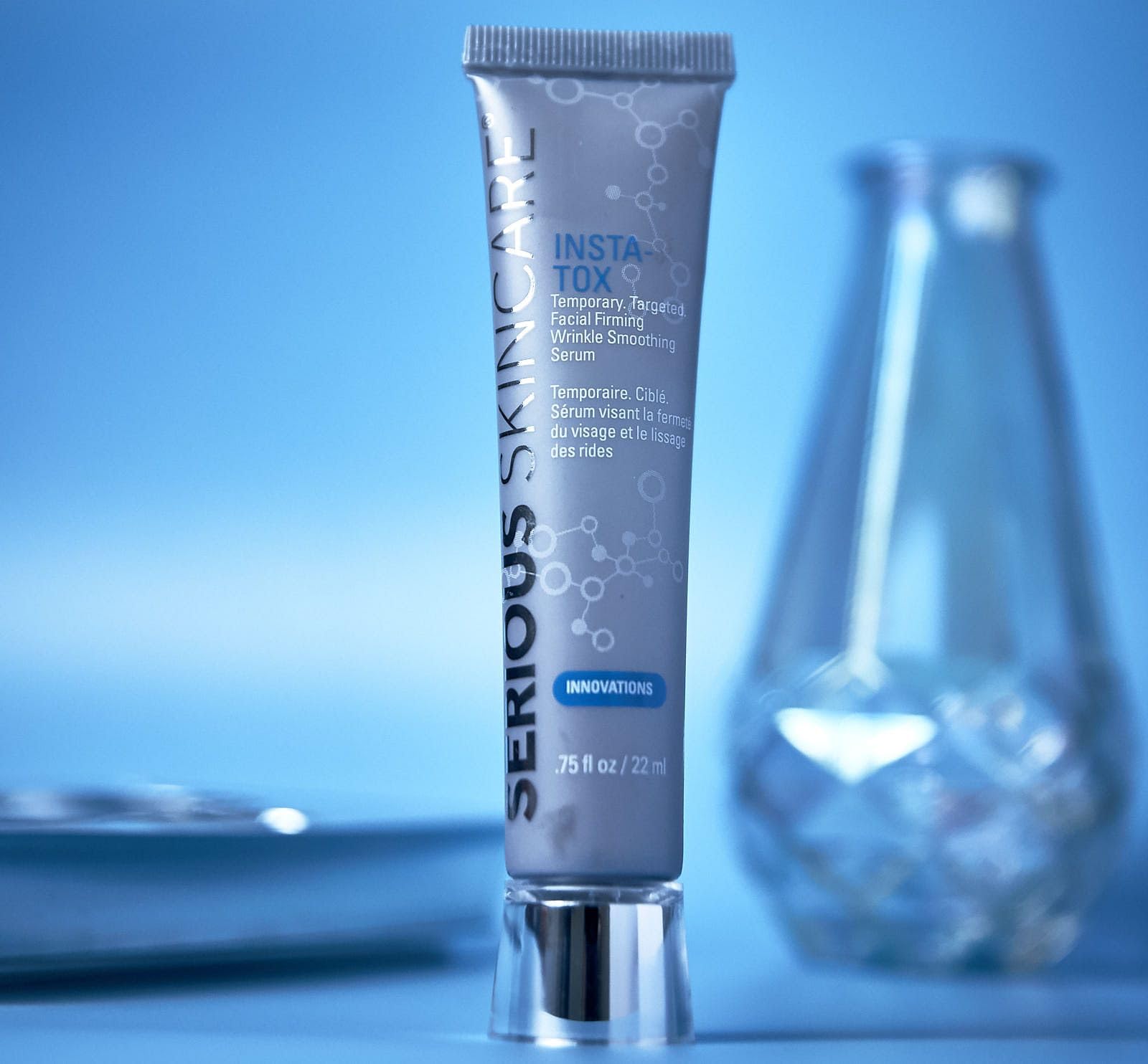 Serious Skincare - IMPROVES the appearance of deep wrinkles, fine lines, under eye bags, crow's feet, forehead and upper eyelid lines.