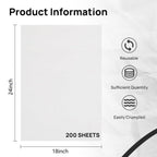 Large Moving Paper Packing Sheets 18x24 Inch Newsprint Paper for Packaging Moving Shipping Supplies, Wrapping Fragile Items, Pet Cage Liners 5.3LB