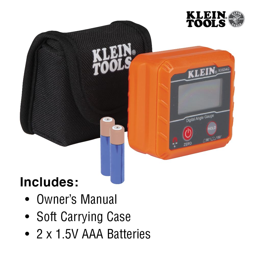 Klein Tools 935DAG Digital Electronic Level and Angle Gauge