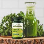 Banyan Botanicals Organic Everyday Greens – Concentrated Superfood Tablets – Spirulina, Wheat Grass & Alfalfa for Cellular Vitality & Antioxidant Support – 90 Tablets – USDA Organic
