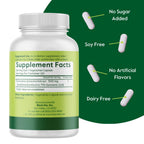 BESTVITE Gymnema Sylvestre 500mg (120 Vegetarian Capsules) - Standardized to 75% Gymnemic Acid - No Stearates - No Fillers - No Flow Agents- Vegan - Non GMO - Gluten Free