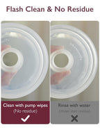 Momcozy Breast Pump Wipes for Parts Cleaning On-The-Go,30 Count (3 Packs)