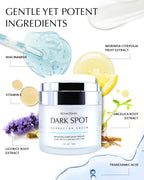 Dark Spot Remover for Face and Body: Hyperpigmentation Treatment - Natural Ingredient - Freckle/Melasma/Sun Spot/Age Spot Remover - Dark Spot Corrector Cream for Women and Men
