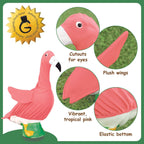 Gaggleville Flamingo Goose Outfit, Fits Large 23" H Statue, by Fox