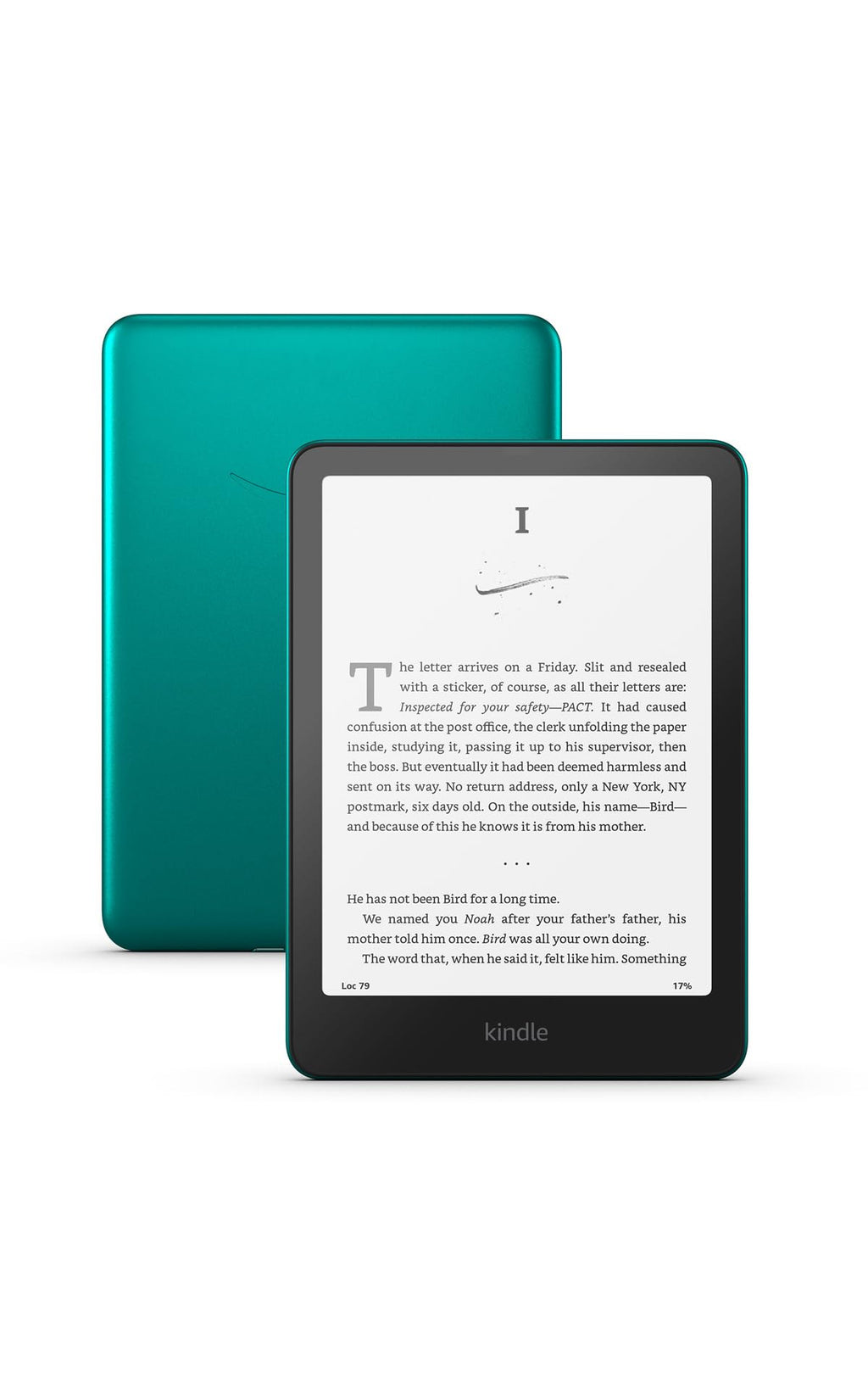 Amazon Kindle Paperwhite Signature Edition 32GB (2024 model) – Auto-adjusting front light, wireless charging, and weeks of battery life – Metallic Jade