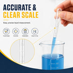 moveland 25PCS 3ML Plastic Dropper Pipettes for Essential Oils, Home Use