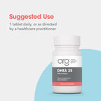 Allergy Research Group ARG DHEA 25 Micronized Lipid Matrix - Supports Hormone Balance & Brain Function - Delivers 25 mg DHEA - Micronized & Plant Sourced - Hypoallergenic - 60 Servings - 60 Capsules