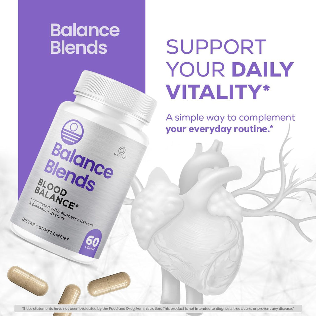 (2 Pack) Balance Blends Capsules - Official BalanceBlends Pills Advanced Premium Formula Support Maximum Strength, All Natural Ingredients for Overall Health & Wellness, 120 Capsules for 2 Months