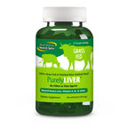 NORTH AMERICAN HERB & SPICE PurelyLiver - 150 Capsules - 100% Grass-Fed, Finished New Zealand Beef with Vitamin A, B12 & Iron - 30 Servings