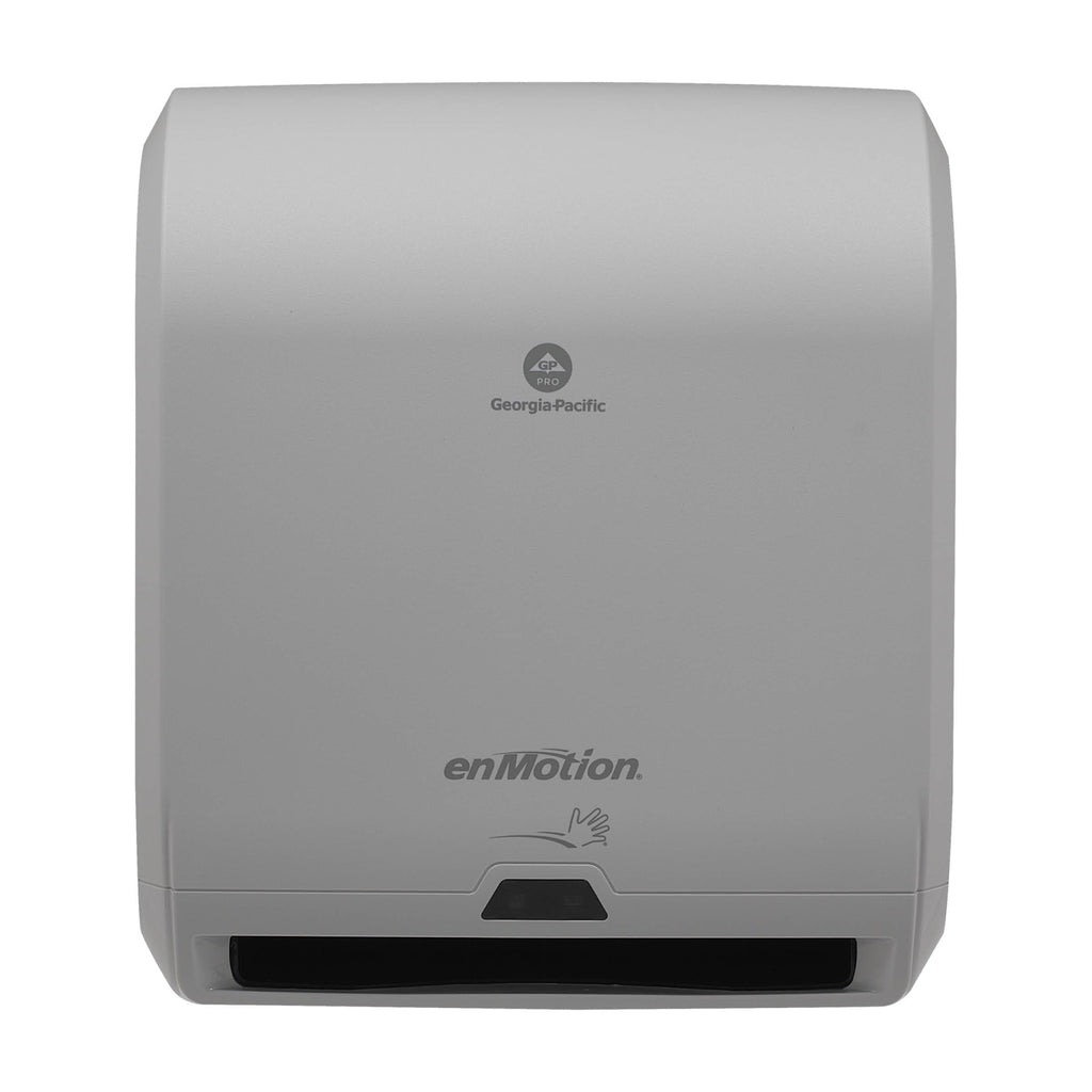 enMotion Georgia‑Pacific (by GP PRO) 10 in Automated Touchless Paper Towel Dispenser, Gray, 59460A