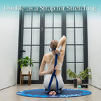 Tumaz Yoga Mat Strap [MAT NOT Included] (2 Sizes) with Extra Thick & Comfy Delicate Texture, Adjustable Yoga Mat Carrier
