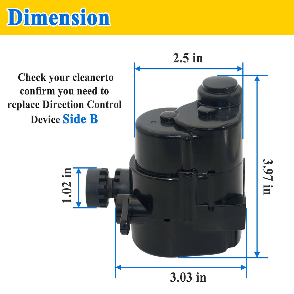 Zeiboat R0524800 Side B Direction Control Device Replacement, for MX8 Series In Ground Automatic Pool Cleaners