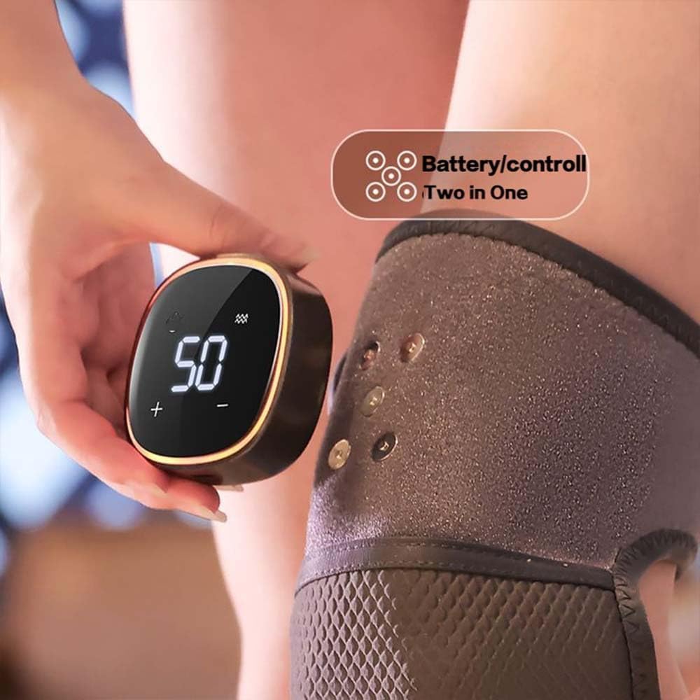 Rejuvaknee Advanced Knee Relief, Rejuvaknee Heating Knee Massager, Rejuva Knee Massager, Kneefix Smart Knee Massager with Heat & Vibration, Regenerate Your Knees In Just 10 Minutes a Day (1pcs)