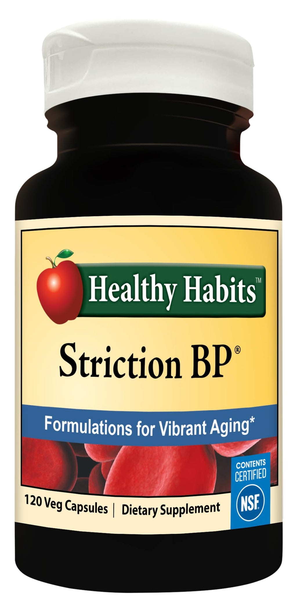 Healthy Habits StrictionBP Bottle 120 Veg Capsules