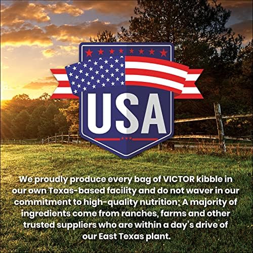 VICTOR Super Premium Dog Food – Elite Canine Dry Dog Food – 25% Protein, Gluten Free - for Large Breed Dogs & Puppies, 50lbs